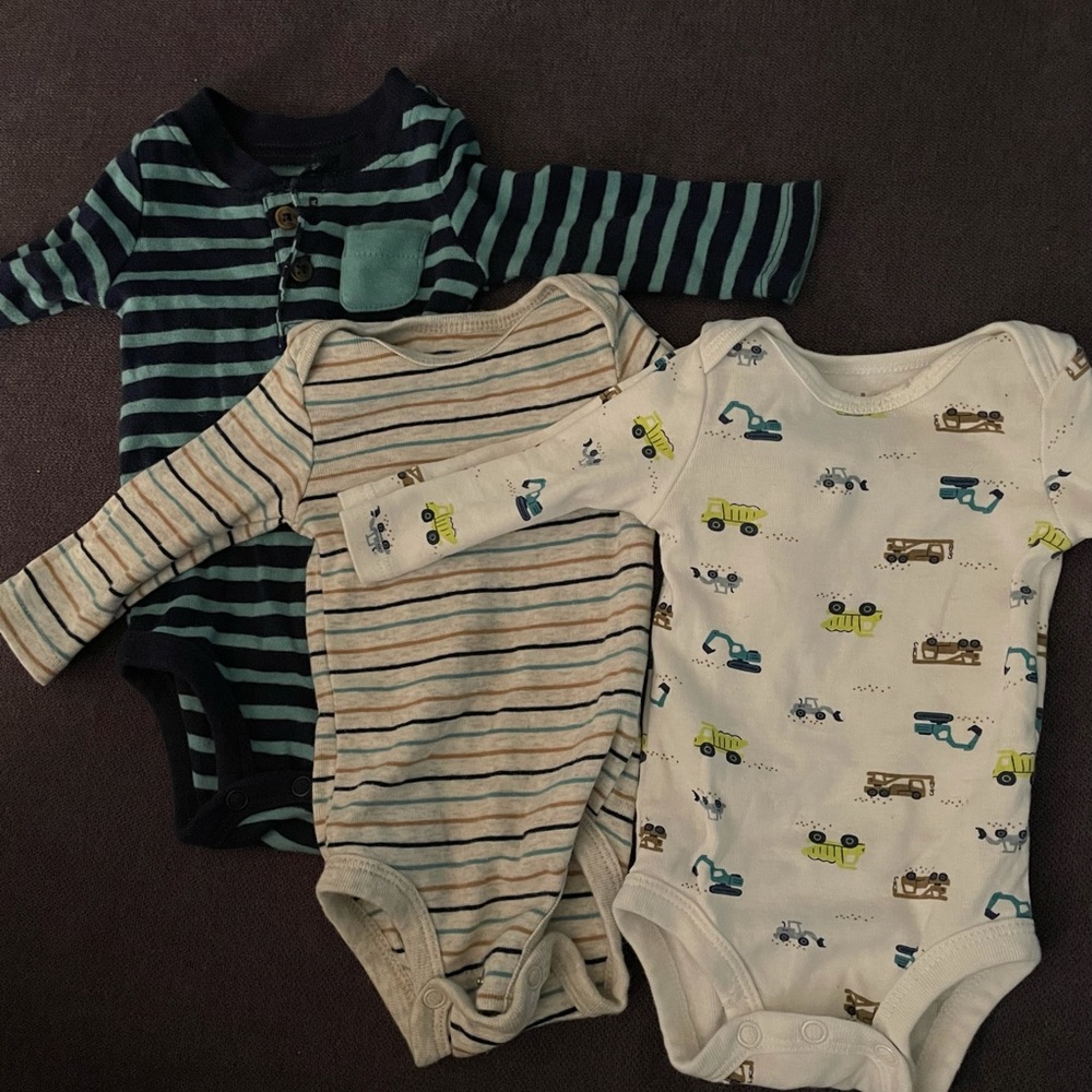Newborn baby boy onesie